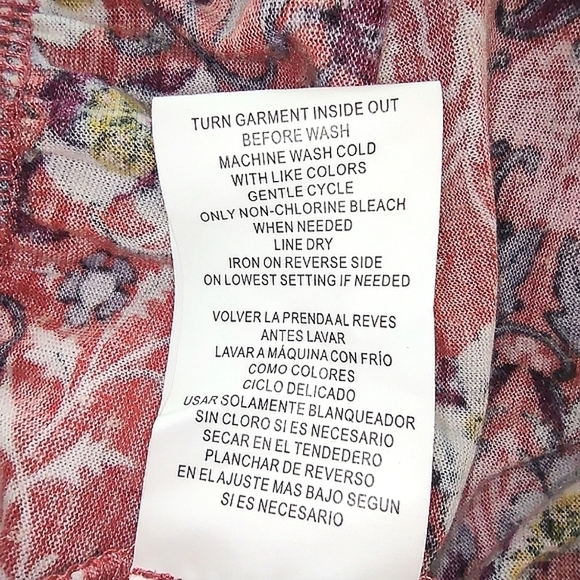 Altar'd State Floral Tank Top - Red, Pink and White NWT - Picture 11 of 11